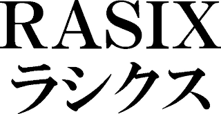 RASIX logo