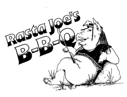 RASTA JOE'S B-B-Q logo
