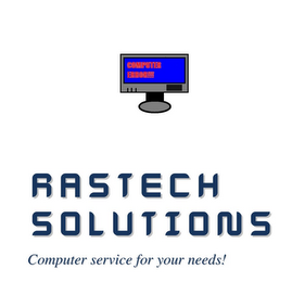 RASTECH SOLUTIONS COMPUTER SERVICE FOR YOUR NEEDS! COMPUTER ERROR!!! logo