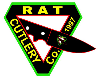 RAT CUTLERY CO. 1997 RAT CUTLERY CO. 1997 logo