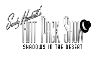 RAT PACK SHOW SANDY HACKETT'S SHADOWS IN THE DESERT logo