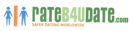 RATEB4UDATE.COM SAFER DATING WORLDWIDE logo