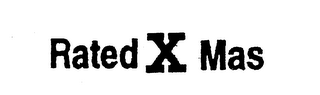 RATED X MAS logo