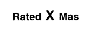 RATED X MAS logo