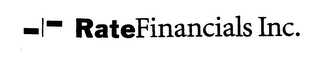 RATEFINANCIALS INC. logo