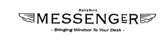 RATERITE MESSENGER - BRINGING WINDSOR TO YOUR DESK - logo