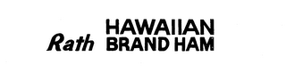RATH HAWAIIAN BRAND HAM logo