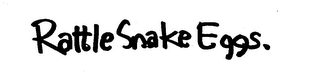 RATTLE SNAKE EGGS. logo