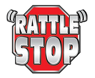 "RATTLE STOP" logo