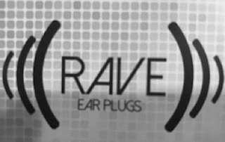 RAVE EAR PLUGS logo