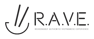 R.A.V.E. REASONABLY AUTHENTIC VIETNAMESE EXPERIENCE logo
