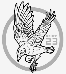 RAVEN 23 logo