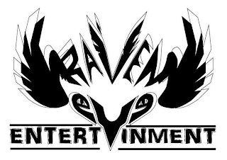 RAVEN ENTERTAINMENT logo