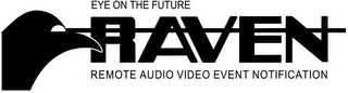 RAVEN EYE ON THE FUTURE REMOTE AUDIO VIDEO EVENT NOTIFICATION logo