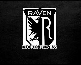 RAVEN FLORES FITNESS R logo