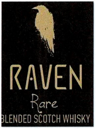 RAVEN RARE BLENDED SCOTCH WHISKY logo