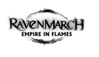 RAVENMARCH EMPIRE IN FLAMES logo