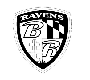 RAVENS B R logo