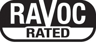 RAVOC RATED logo