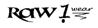 RAW 1 WEAR logo