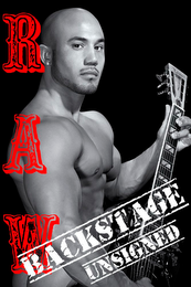 RAW BACKSTAGE UNSIGNED logo