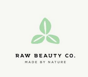 RAW BEAUTY CO. MADE BY NATURE logo