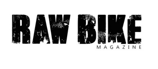 RAW BIKE MAGAZINE logo