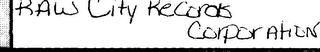 RAW CITY RECORDS CORPORATION logo
