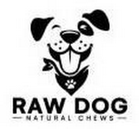 RAW DOG NATURAL CHEWS logo