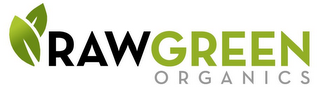 RAW GREEN ORGANICS logo