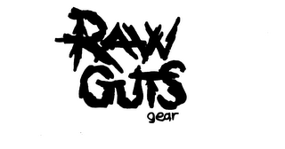 RAW GUTS GEAR logo