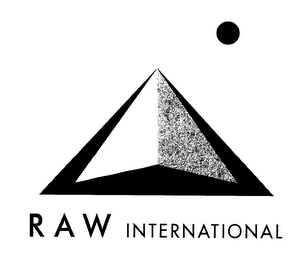 RAW INTERNATIONAL logo