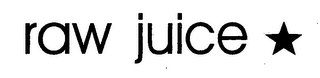 RAW JUICE logo