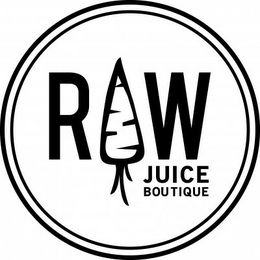 RAW JUICE BOUTIQUE logo