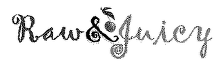 RAW & JUICY logo