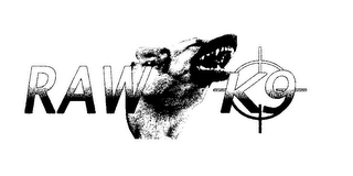 RAW K9 logo