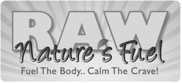 RAW NATURE'S FUEL FUEL THE BODY..CALM THE CRAVE! logo