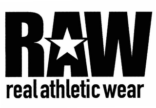 RAW REAL ATHLETIC WEAR logo