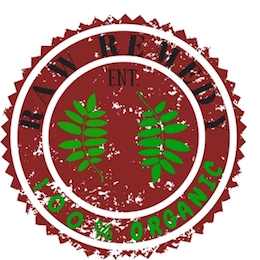 RAW REMEDY ENT. 100% ORGANIC logo