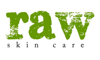 RAW SKIN CARE logo