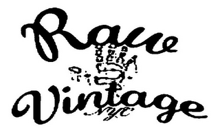 RAW VINTAGE NYC logo