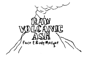 RAW VOLCANIC ASH FACE & BODY MASQUE ORANGE logo