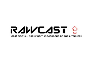 RAWCAST 100% DIGITAL... BREAKING THE BACKBONE OF THE INTERNET!!! logo