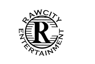 RAWCITY ENTERTAINMENT R logo