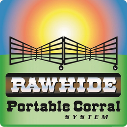 RAWHIDE PORTABLE CORRAL SYSTEM logo