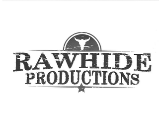 RAWHIDE PRODUCTIONS logo