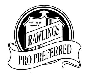 RAWLINGS PRO PREFERRED TRADE MARK logo