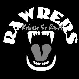 RAWRERS RELEASE THE RAWR! logo
