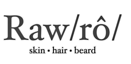 RAW/RÔ/ SKIN · HAIR · BEARD logo