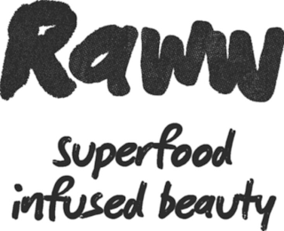 RAWW SUPERFOOD INFUSED BEAUTY logo